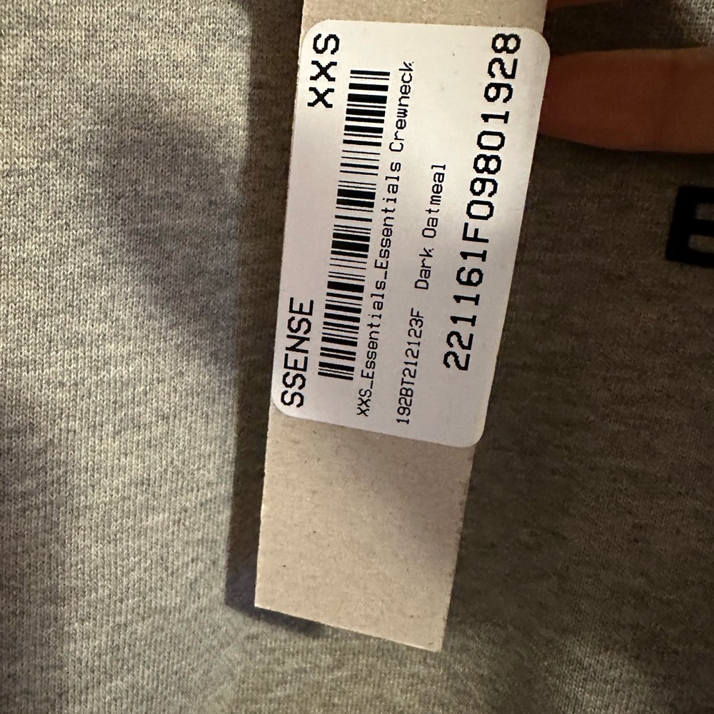 Essentials xxs sweater